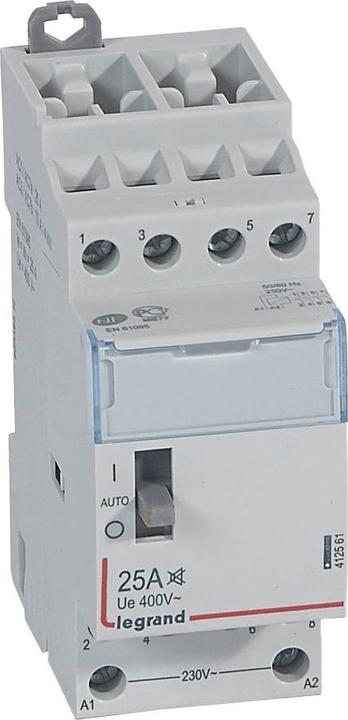 Actual product image Legrand Cx3 Contactor Bf230V 25A 4S 412561 M.Hd 412561