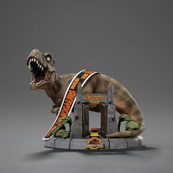 Immagine prodotto Iron Studios Jurassic Park Mini Co. Figura in PVC T-Rex Illusion Deluxe 15 cm