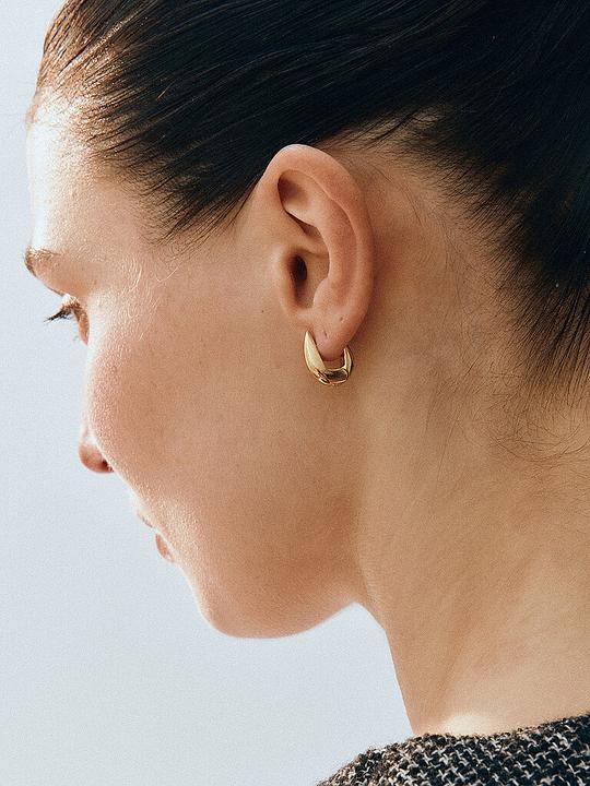 Image du produit Edblad Ohrringe CREST HOOPS