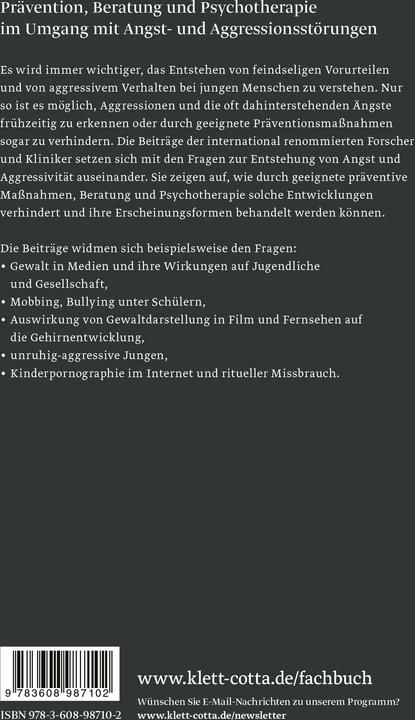Image du produit Bindung, Angst und Aggression (Allemand, Theodor Hellbrügge, Karl Heinz Brisch, 2022)