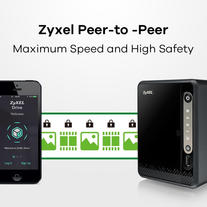 Produktbild Zyxel Nas326 (0 TB)