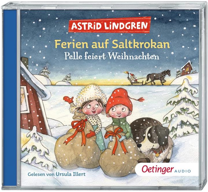 Actual product image Holiday on Saltkråkan Pelle celebrates Christmas (Astrid Lindgren, Maria Nilsson Thore, Ursula Illert, Frank Gustavus, Thyra Dohrenburg, German)