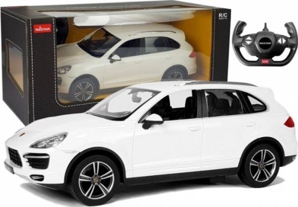 Lean Toys Remote Control Porsche Cayenne Turbo, Rastar R (RTF Ready-To-Fly)