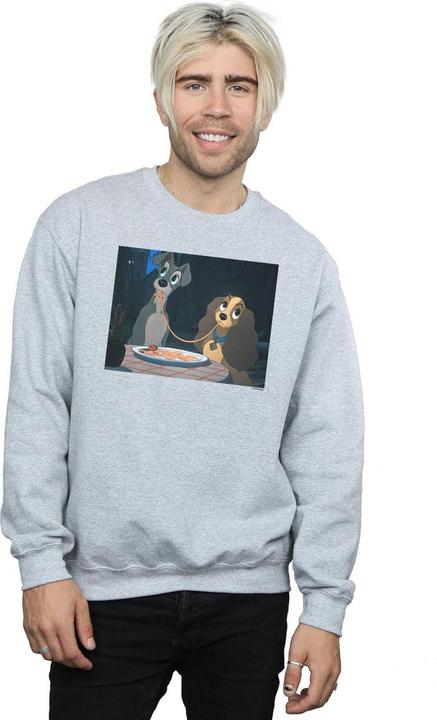 Immagine prodotto Disney Lady And The Tramp Spaghetti Slurp Felpa Uomo (4XL)