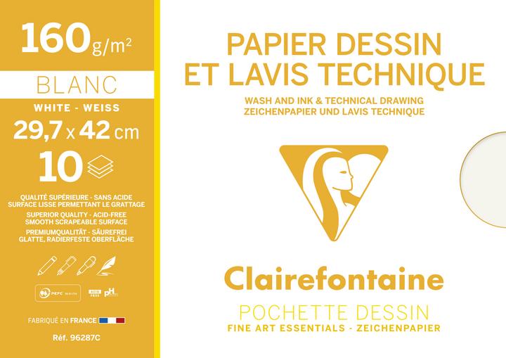 Image du produit Clairefontaine Enseignement artistique (160 g/m², 10 x)