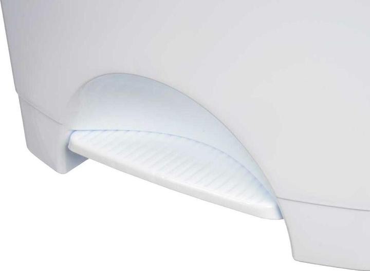 Image du produit Natec Papierkorb mit Pedal Weiss Kunststoff 30 L (4 Stück) (30 l)
