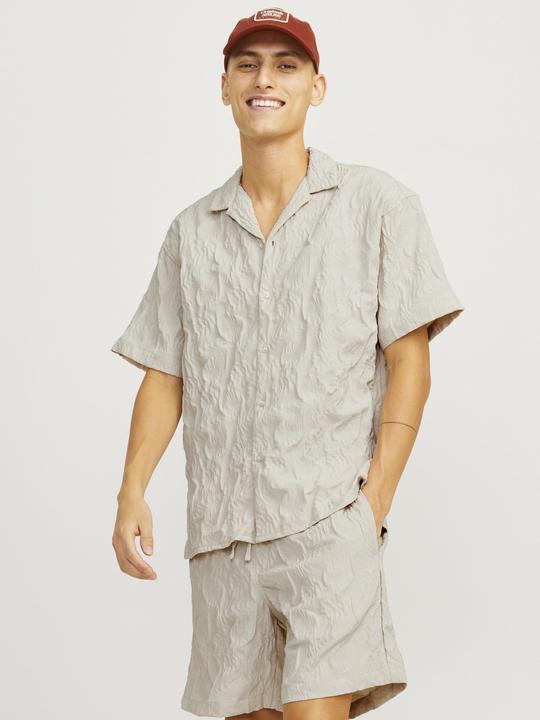 Actual product image Jack & Jones Jorjeff Jacquard Shirt Ss Styd24 (XXL)