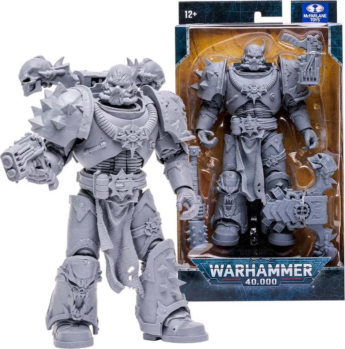 Immagine prodotto McFarlane Statuetta di Warhammer 40k Space Marine del Caos (prova d'artista) 18 cm