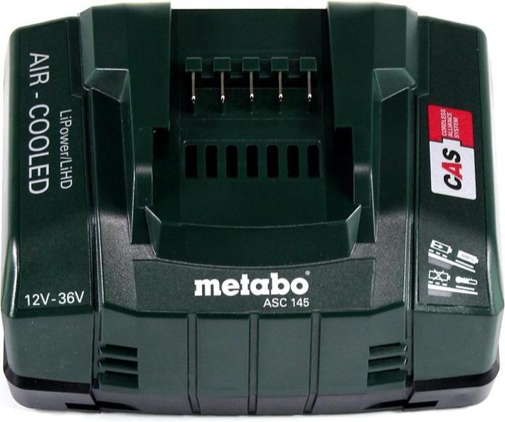 Image du produit Metabo Kit de base 18 V 2x batterie 10,0 Ah LIHD + ASC 145 chargeur système CAS (18 V)