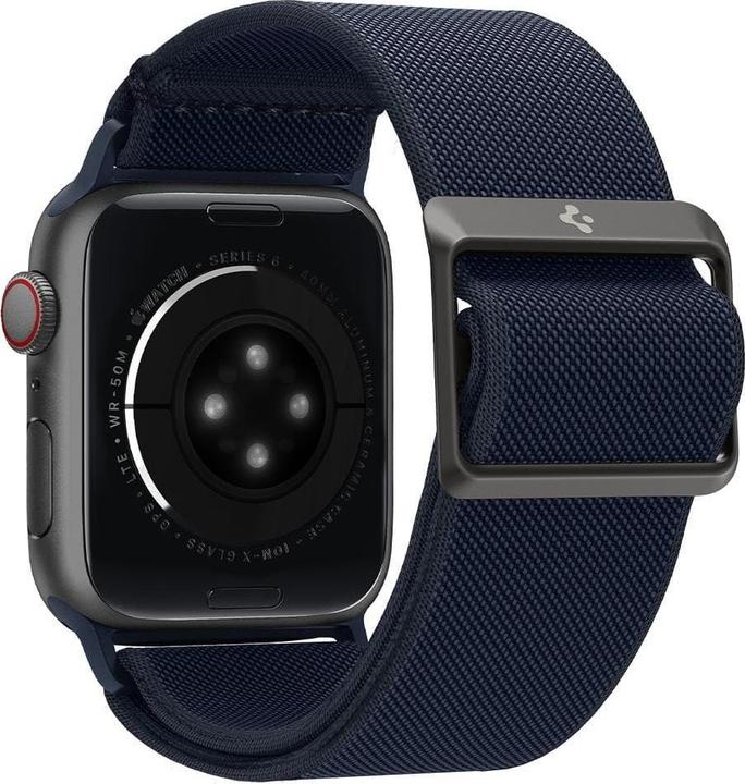 Actual product image Spigen Fit Lite Band for Apple Watch Series 42, 44, 45, 49 mm - navy (42 mm, 44 mm, 45 mm, 49 mm)