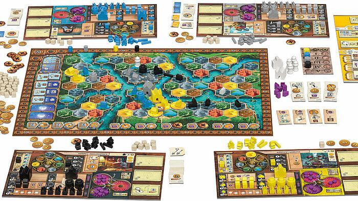 Actual product image Feuerland FEU31024 - Age of Innovation, board game, for 1-5 players, from 14 years (DE edition) (German)