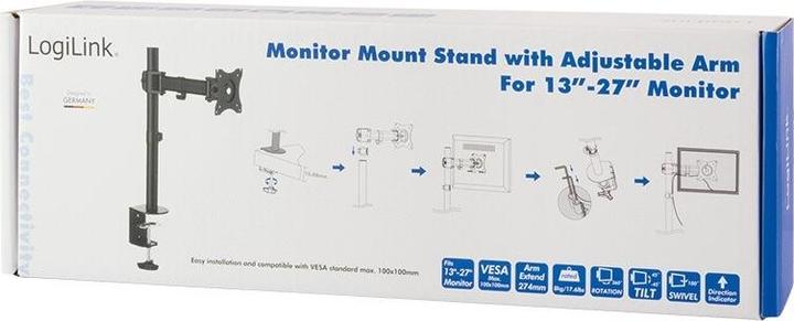 Actual product image LogiLink TV mount desk tiltable (Table, 27")