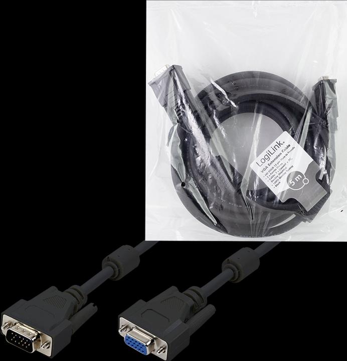 Immagine prodotto LogiLink VGA — VGA (5 m, VGA)