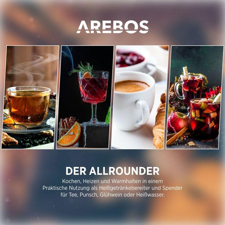 Image du produit Arebos Chaudière à vin chaud