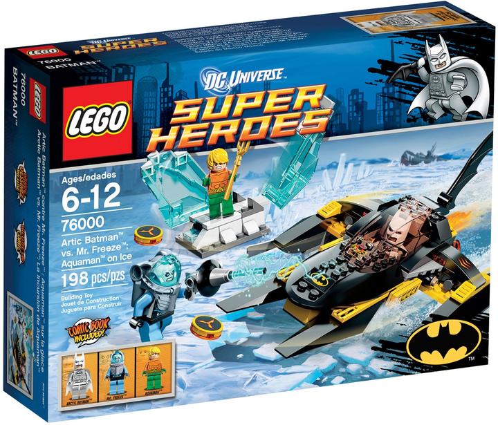 Immagine prodotto LEGO DC Super Heroes Arctic Batman vs. Mr. Freeze Aquaman sul ghiaccio (76000, LEGO Super Mario)