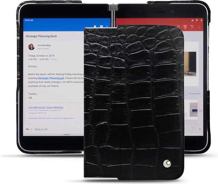 Produktbild Noreve Lederschutzhülle (Microsoft Surface Duo)