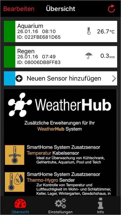 Actual product image TFA WeatherHub SmartHome System Weather Station