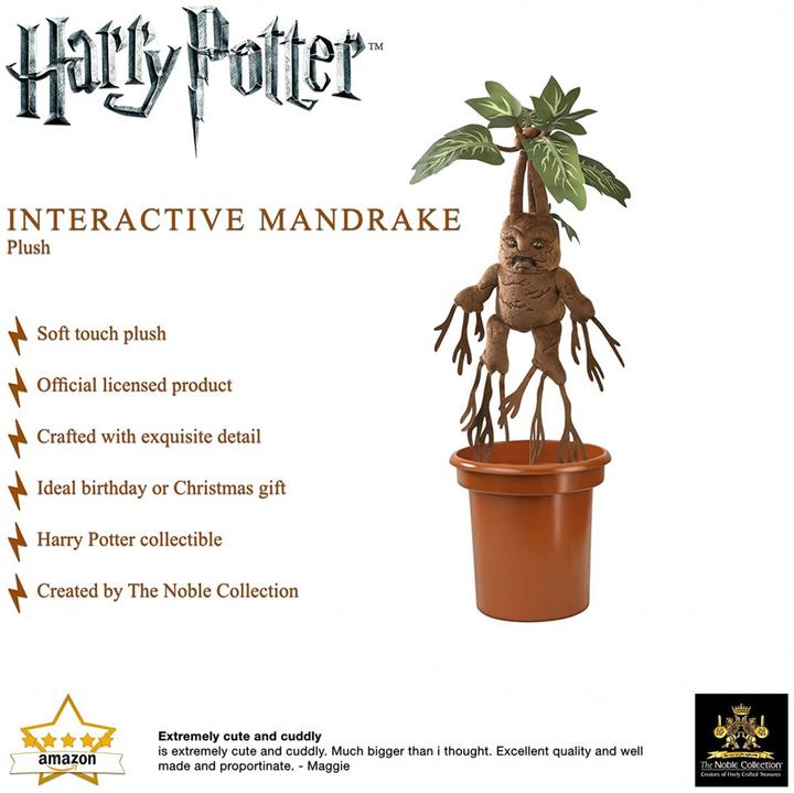Produktbild Noble Collection Harry Potter: Ferngesteuerte Alraune