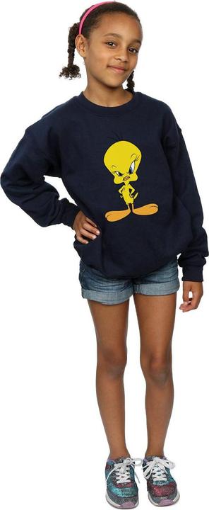 Actual product image Looney Tunes Girls Tweety Angry Sweatshirt (152, 158)