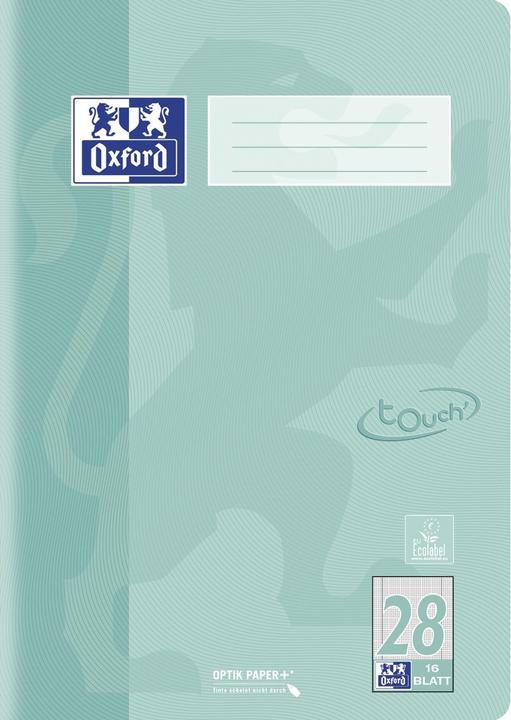 Actual product image Oxford Schulheft (A4, Checked, Soft cover)