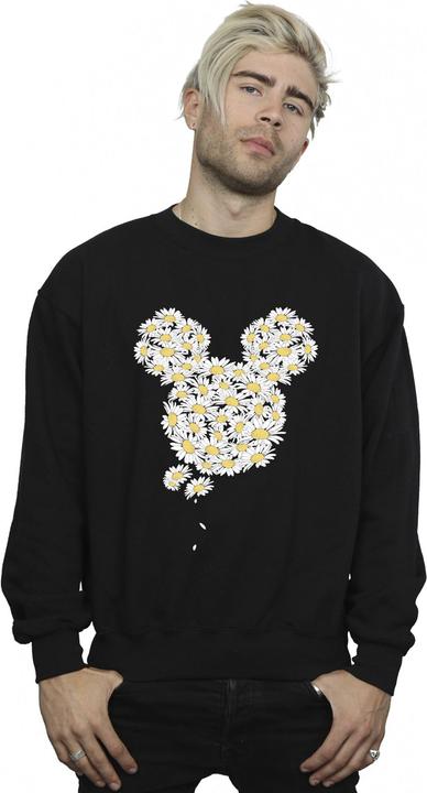 Actual product image Mickey Mouse Mens Chamomile Head Sweatshirt (XL)