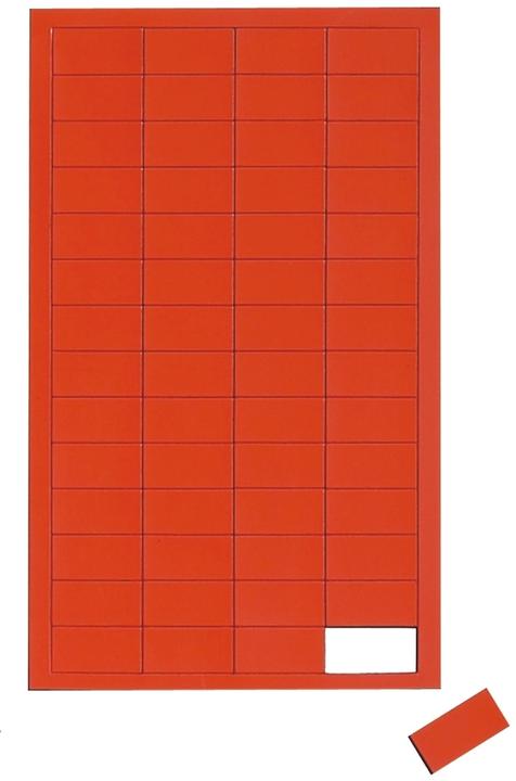 Produktbild Maul Magnetsymbole Rechteck, 56 Stück (56 x)