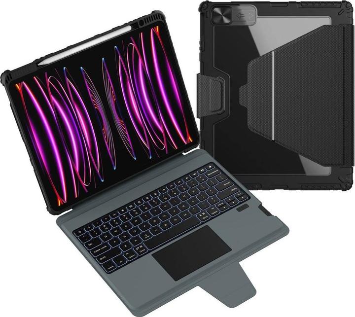 Actual product image NoName Bumper Link Keyboard Case (Backlit Version) for iPad Pro 12.9 2020/2021/2022/ Air 13 2024 Bl (DE)
