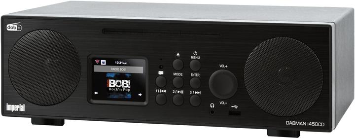 Image du produit Imperial Dabman i450 CD (DAB+ DAB, Webradio, VHF, FM, Bluetooth, WiFi)
