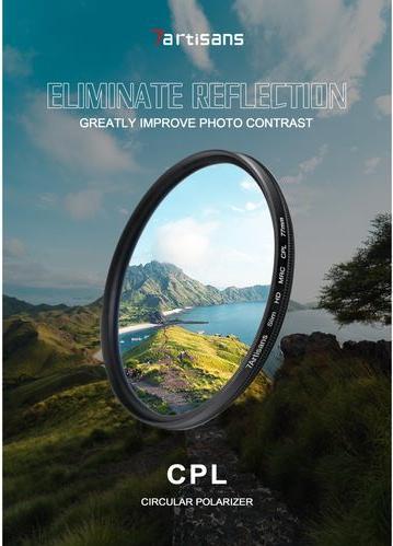 Immagine prodotto 7artisans Filtro polarizzatore CPL - 67 mm (67 mm, Filtri polarizzanti, 67 mm)
