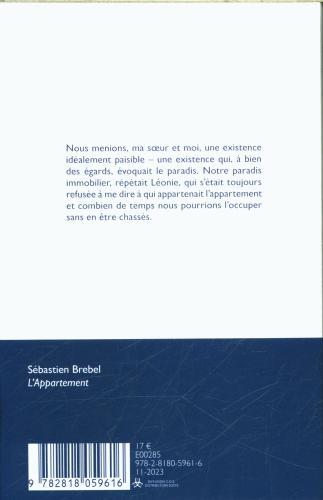 Actual product image Difa Cooper L'appartement (French, Brebel Sébastien, 2023)