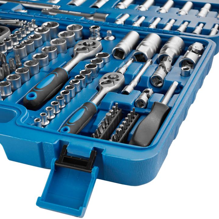 Image du produit tectake Steckschlüsselsatz (10 mm, 11 mm, 12 mm, 13 mm, 14 mm, 15 mm, 16 mm, 17 mm, 18 mm, 19 mm, 20 mm, 21 mm, 22 mm, 24 mm, 27 mm, 30 mm, 32 mm, 4 mm, 4,5 mm, 5 mm, 5,5 mm, 6 mm, 7 mm, 8 mm, 9 mm)