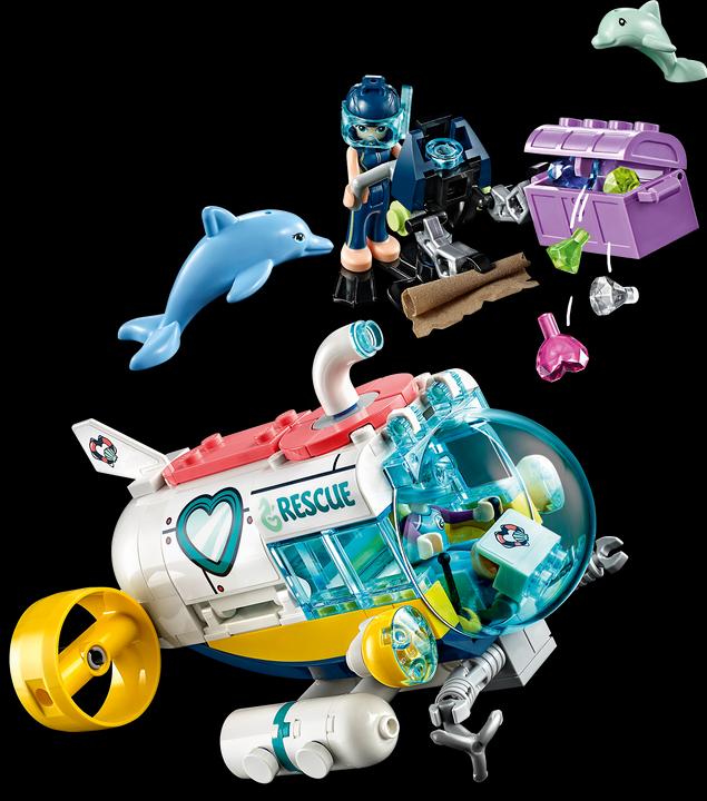 Immagine prodotto LEGO Scialuppa di salvataggio per delfini (41378, LEGO Friends)
