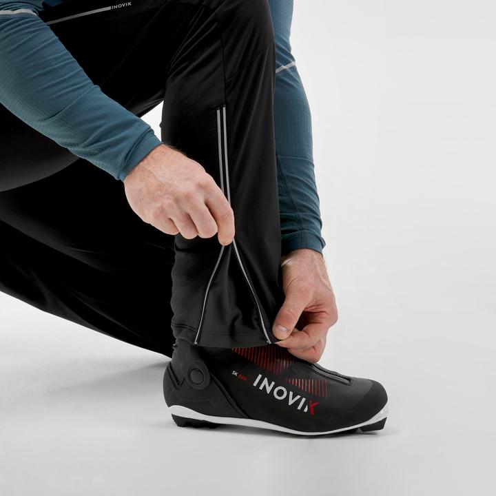 Immagine prodotto Inovik Pantaloni da sci di fondo per uomo - 500 nero (W30/L33)