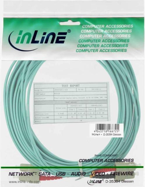 Actual product image InLine FO duplex cable SC/SC 50/125um OM3 25m (CAT6, 25 m)