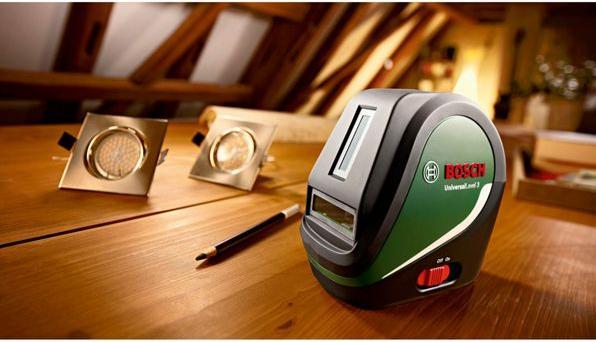 Actual product image Bosch Home & Garden Cross Line Laser UniversalLevel 3