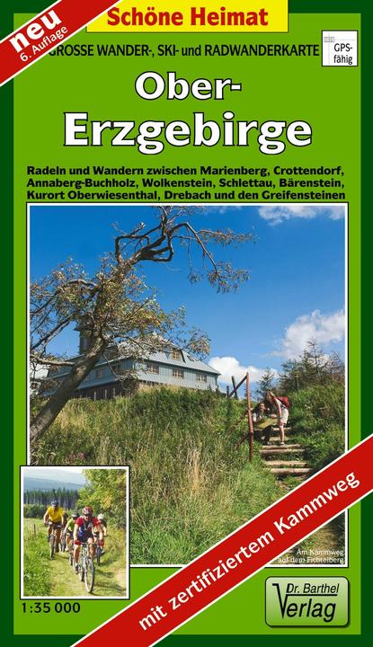 Produktbild Dr.Barthel Karten. Ober-Erzgebirge