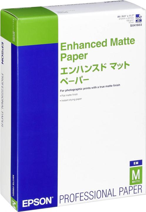 Immagine prodotto Epson Enhanced Paper (192 g/m², 250 x, A4)