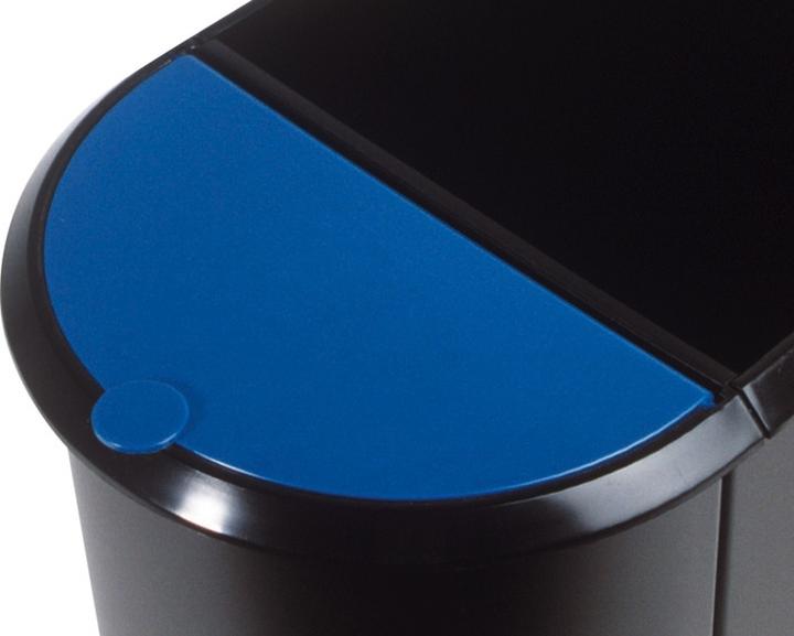 Produktbild Helit Deckel für Papierkorb Duo-System H61039, blau