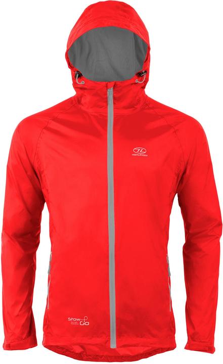 Produktbild Highlander Stow & Go Red Packaway Jacket - Xs (XS)