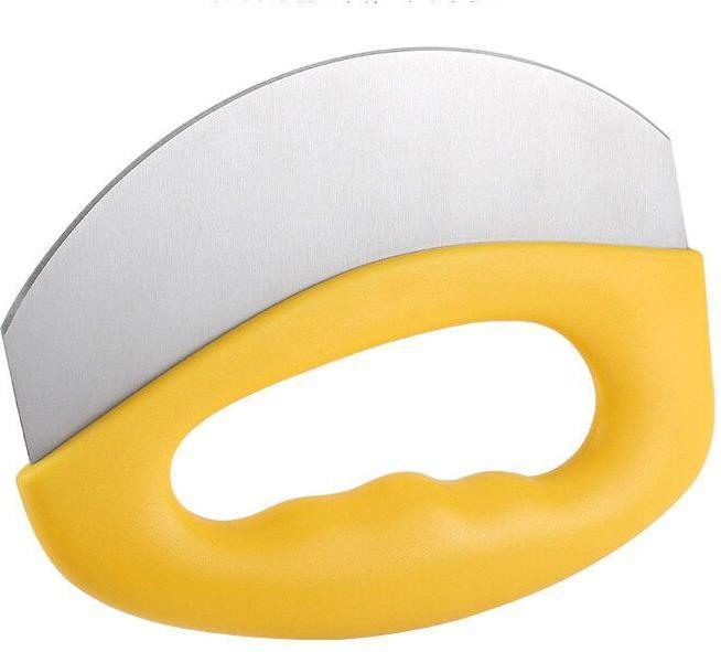 Actual product image JTI Pizza cutter with protective cover - stainless steel