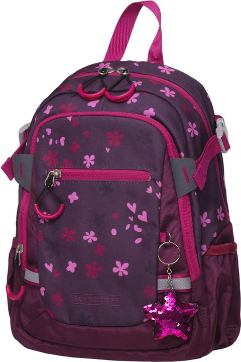 Schneiders Kinderrucksack Berry Blossom dark red (11 l)