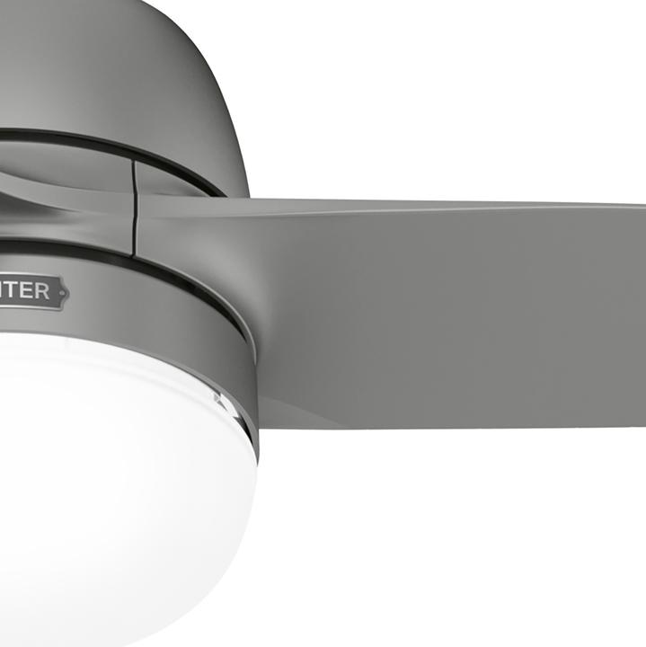 Produktbild Hunter Fans Outdoor Deckenventilator Seawave Silber mit Licht (45.70 dB)