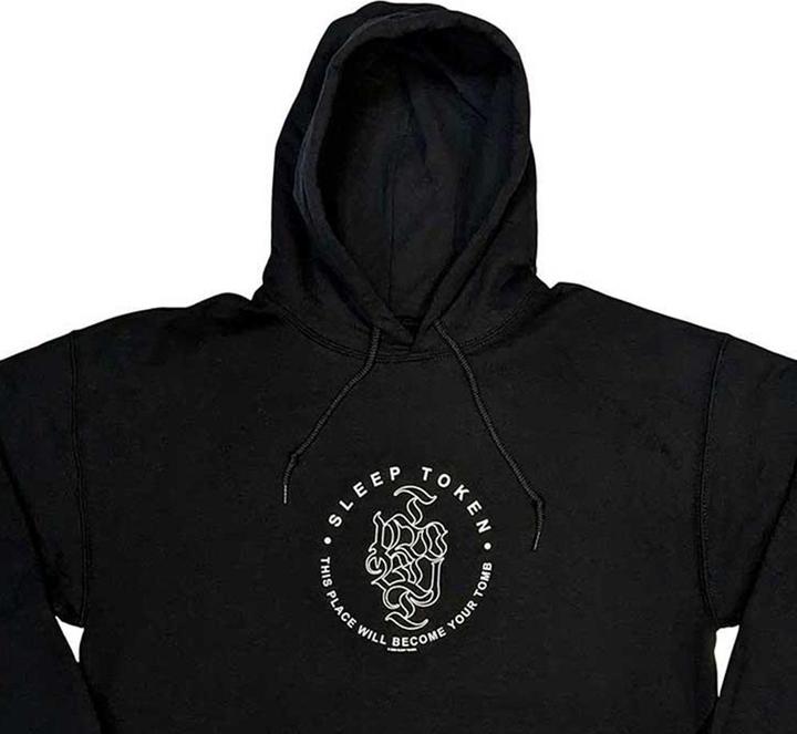 Actual product image Sleep Token Unisex Adult This Place Will Become Your Tomb Hoodie (XL)