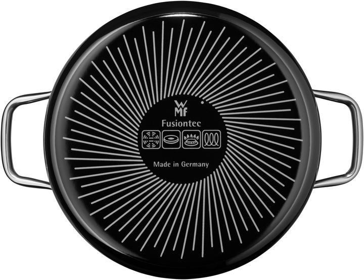 Produktbild WMF Bratentopf schwarz (24 cm, Kochtopf, Edelstahl)