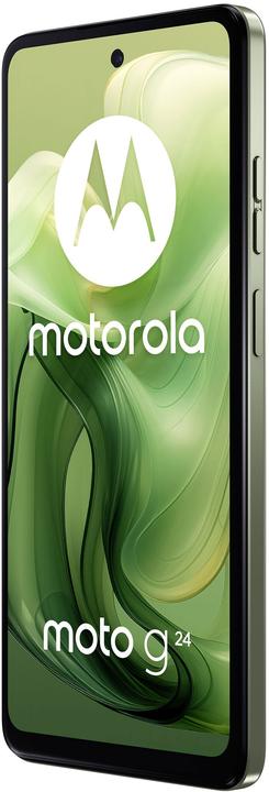 Produktbild Motorola moto g24 (128 GB, Ice Green, 6.56", Hybrid Dual SIM, 50 Mpx, 4G)