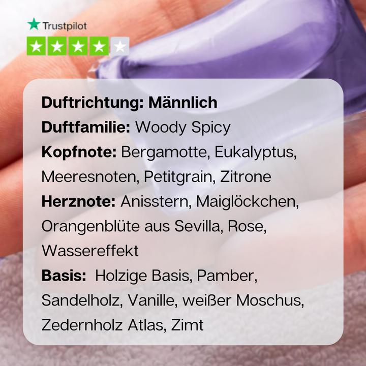 Produktbild scentme bottled luck - all-in-one Universalwaschmittel mit Wäscheparfüm (28 Waschgänge, Caps, Pods)