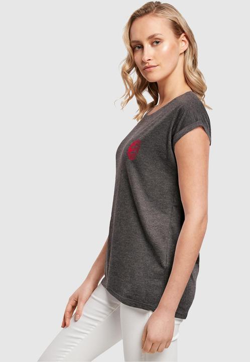 Actual product image FC Bayern München Ladies Mia San Mia V GR Extended Shoulder Tee - 115543 (4XL)