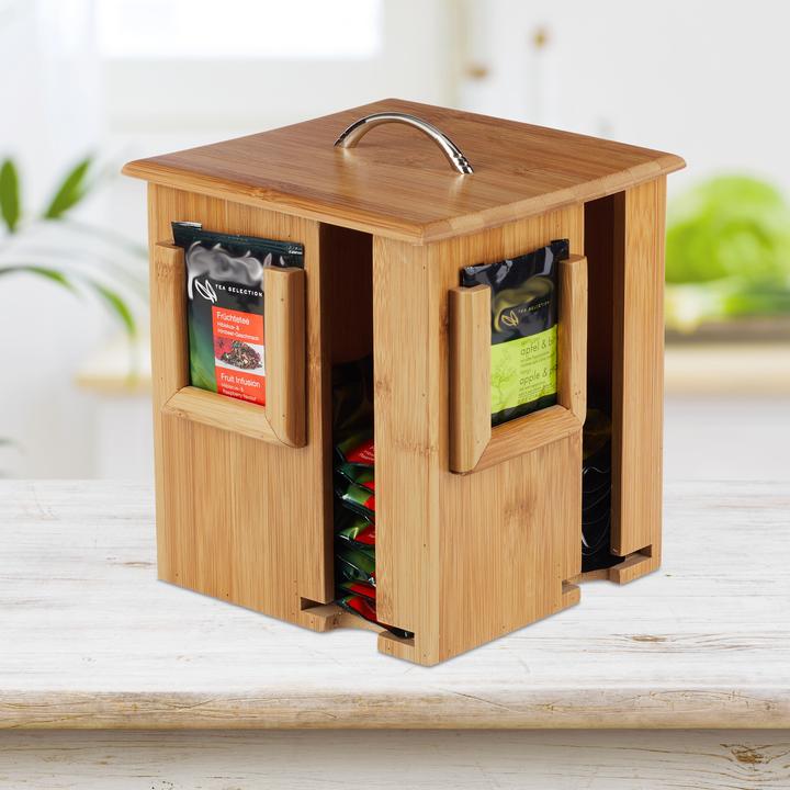 Immagine prodotto Relaxdays Tea box girevole