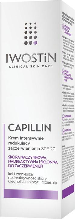 Actual product image Iwostin Capillin (40 ml, Face toner, SPF 20)