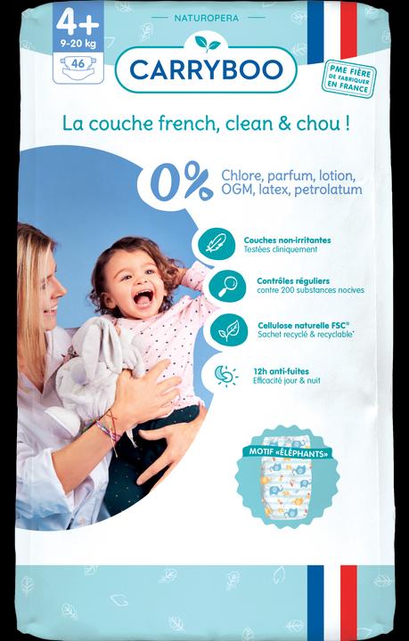 Image du produit Carryboo Windeln (Taille 4+, Pack, 46 pièce(s))